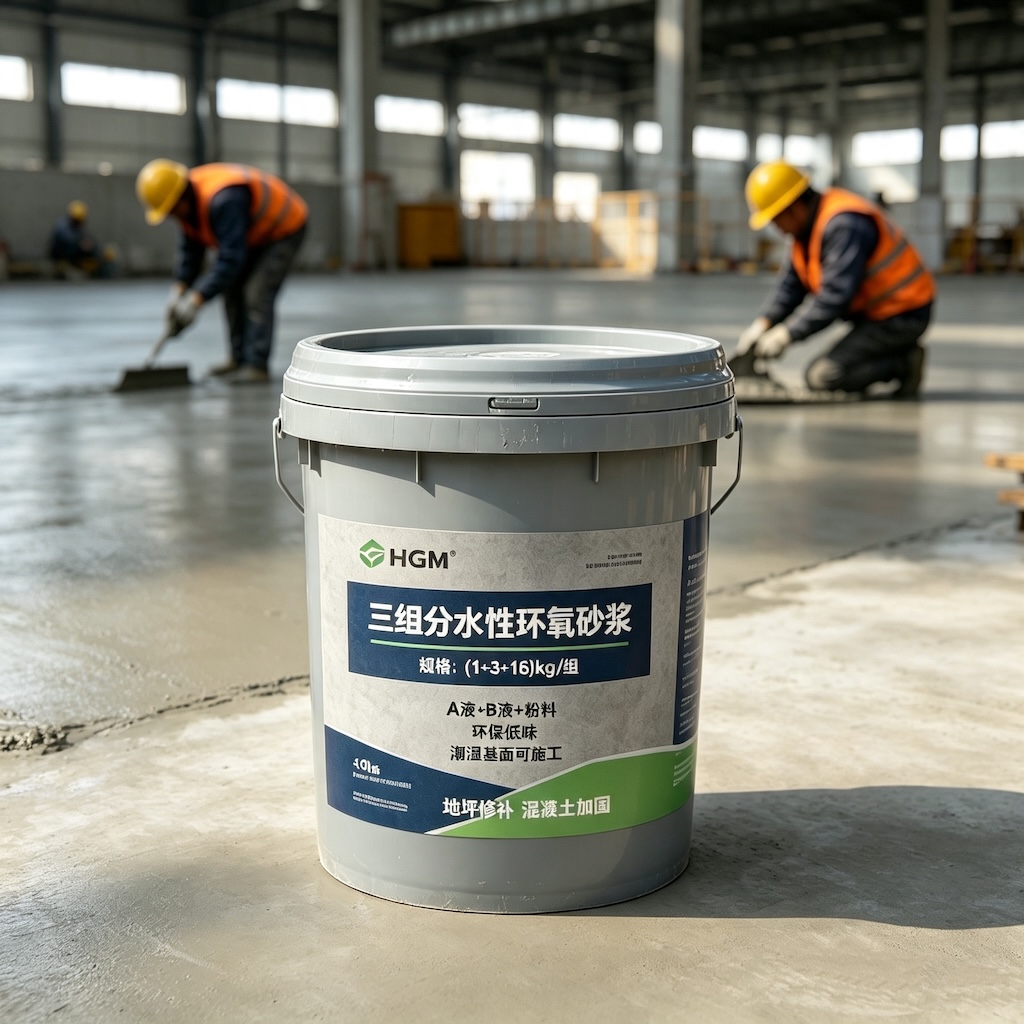 雅安三组份水性环氧砂浆